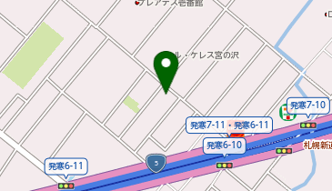 発寒ホリデー内科クリニックの地図画像