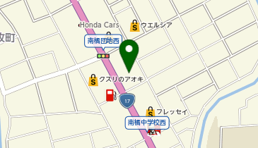 あおばクリニック前橋院の地図画像