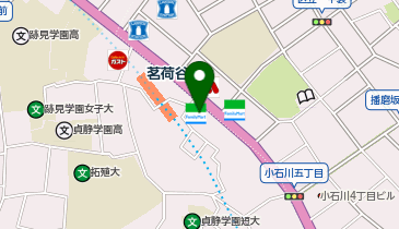 茗荷谷睡眠と肌のクリニックの地図画像