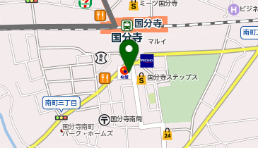 国分寺南口駅前おなかとひふのクリニックの地図画像