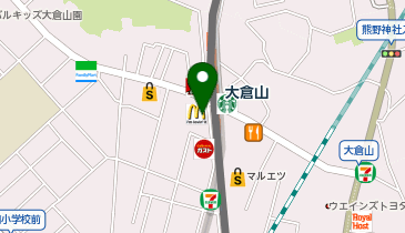 横浜パーキンソン病クリニックの地図画像