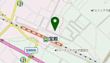 ほうでん駅前クリニックの地図画像