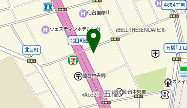 河北診療所耳鼻咽喉科の地図画像