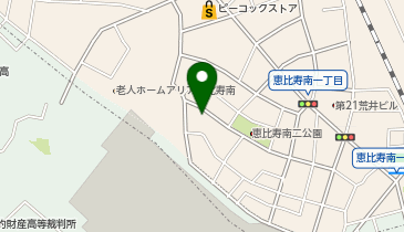 ワンクリニック恵比寿の地図画像