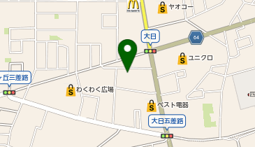 四街道ふじわら小児科医院の地図画像