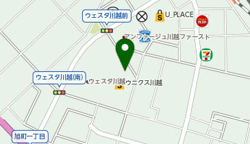 ウニクス川越予防医療センター・クリニックの地図画像