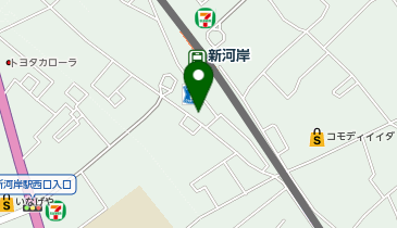 新河岸診療所の地図画像