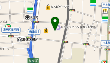 IVFなんばクリニックの地図画像