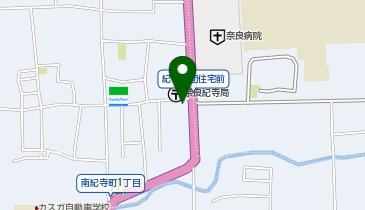 なら家庭医療クリニックの地図画像
