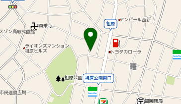 つばさクリニック 福岡の地図画像