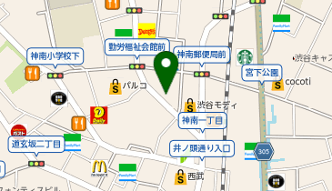 渋谷駅前メンタルクリニックの地図画像