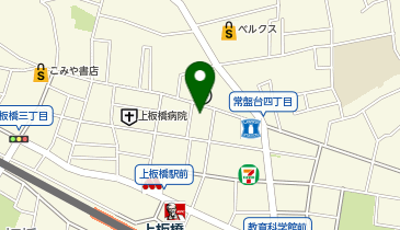 上板橋ホームケアクリニックの地図画像