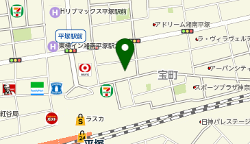 ミミー平塚クリニックの地図画像
