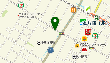 みんなの市川クリニックの地図画像