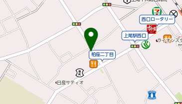 上尾心療内科の地図画像