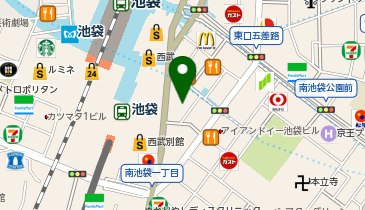 池袋駅前内科・皮膚科クリニックの地図画像