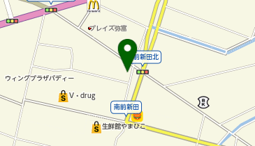 篠田医院の地図画像