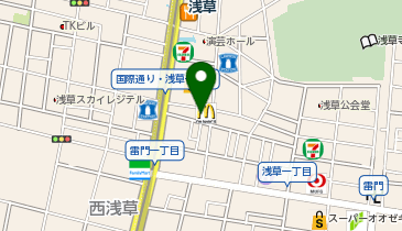 やさしい美容皮膚科・皮フ科 東京浅草院の地図画像