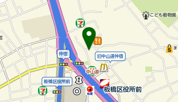 仲宿かとう整形外科・内科の地図画像