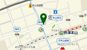 神戸岡本キッズファミリークリニックの地図画像