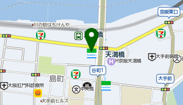 天満橋ひだまりクリニックの地図画像