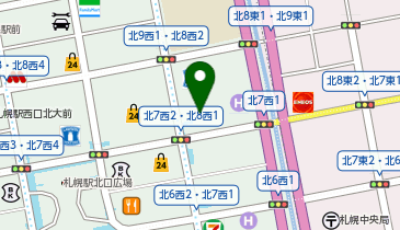 ウェルネス内分泌・代謝内科さつきたの地図画像