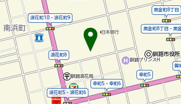 釧路中央メンタルクリニックの地図画像