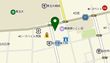 木町通メンタルクリニックOliveの地図画像