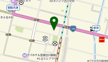 古川駅前メンタルクリニックの地図画像