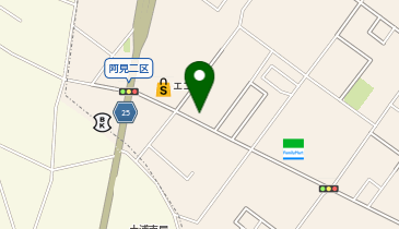 あみ皮膚科の地図画像