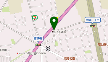 江戸川区まつもと整形外科の地図画像