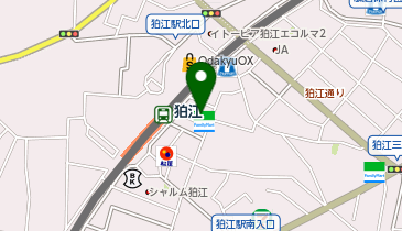 狛江駅前はく整形外科の地図画像