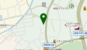 まつもとクリニック西新宿五丁目耳鼻咽喉科の地図画像