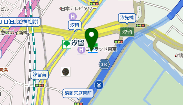 東京汐留クリニックの地図画像