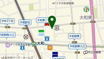 メディカルパーク大和の地図画像