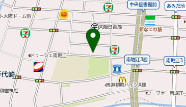 みなみ堀江クリニックの地図画像
