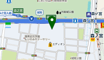 もりのみや整形外科の地図画像