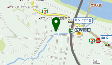 宝塚南口駅前まきお内科クリニックの地図画像