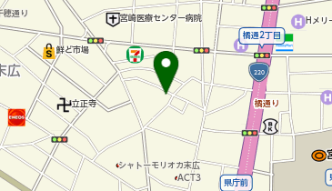 みつばち診療所の地図画像