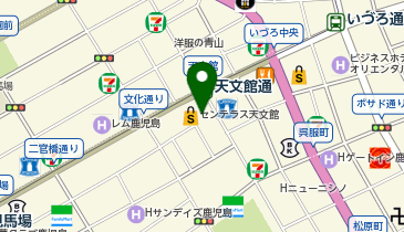 かごしまIBD消化器内科クリニックの地図画像