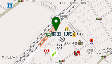 ゆうゆうからだとこころのクリニックの地図画像
