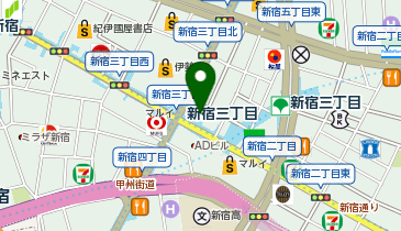 URARAクリニック 新宿院の地図画像