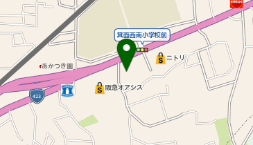 よしはら内科・内視鏡クリニックの地図画像