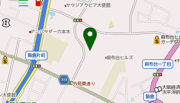 ラカンクリニック東京 麻布台の地図画像