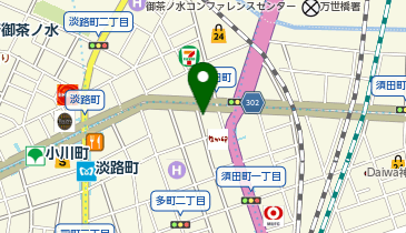 神田須田町皮膚科の地図画像