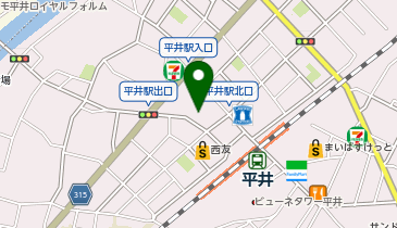 ひらいよつばアイクリニックの地図画像