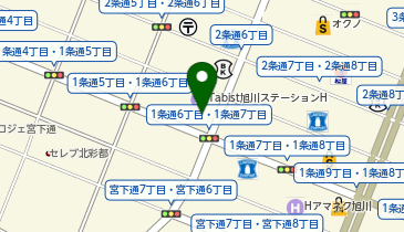 あさひかわ眼科クリニックの地図画像