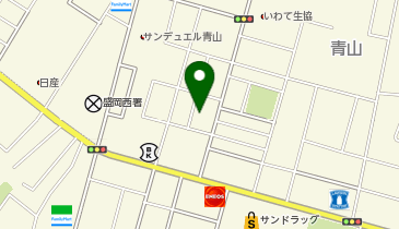 盛岡おおうら脳神経内科クリニックの地図画像
