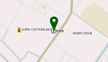 西内科医院の地図画像