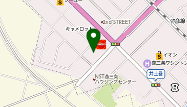 ささき耳鼻科クリニックの地図画像